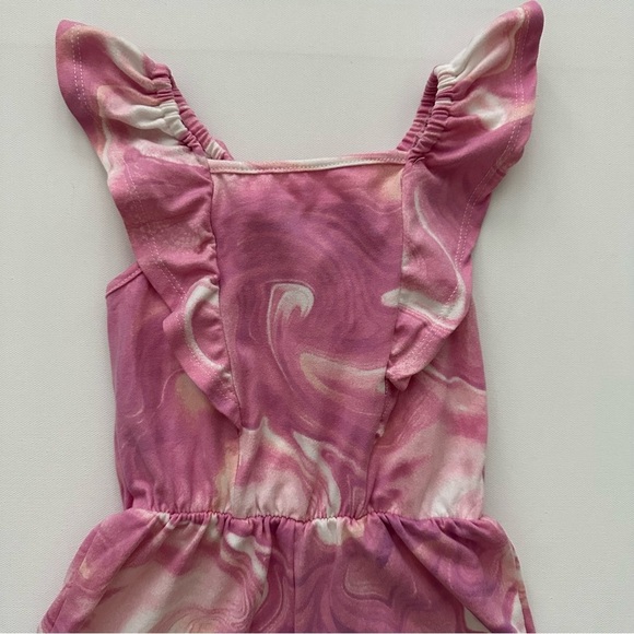ShoSho Girls Pink Romper Size 4 - Picture 4 of 7